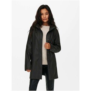 Black Parka with Hood and Only Ellen Finish - Women