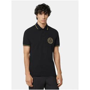 Black Men's Polo T-Shirt Versace Jeans Couture - Men