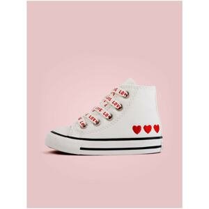 White Girls Patterned Ankle Sneakers Converse Chuck Taylor All Sta - Unisex