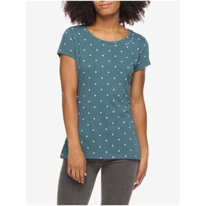 Kerosene Women's Polka Dot T-Shirt Ragwear Mint Dots - Women