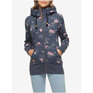 Dark Blue Women's Flower Hoodie Ragwear Neska Flower - Women