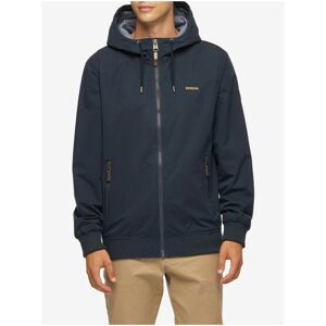 Dark Blue Men's Lightweight Jacket with Hood ragwear Percy - Men