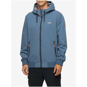 Blue Men's Lightweight Jacket with Hood Ragwear Percy - Men