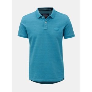 Blue Men's Polo T-Shirt Superdry - Men