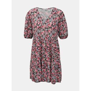 Haily's Pink-Black Floral Dress Hailys - Women