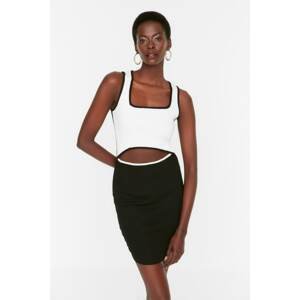 Trendyol Black Cut-out Detailed Camisole Dress