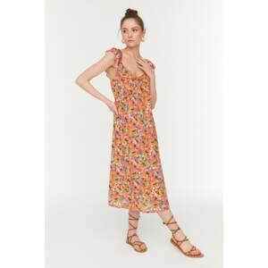 Trendyol Multicolored Frilly Dress