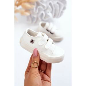 Kids Classic Sneakers Big Star - white