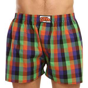Men's shorts Styx classic rubber oversized multicolored (E912)