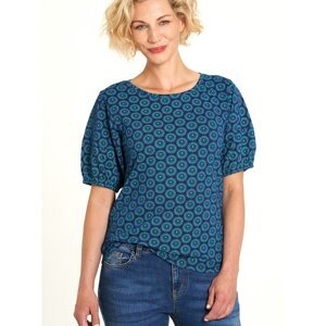 Green Patterned T-Shirt Tranquillo - Women