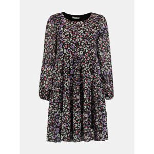 Haily's Purple-Black Floral Dress Hailys - Women