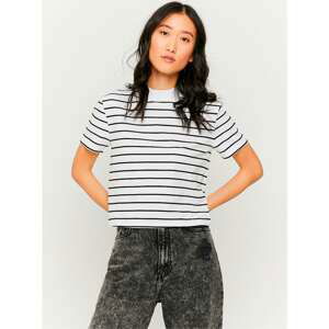 White Striped Crop Top TALLY WEiJL - Women