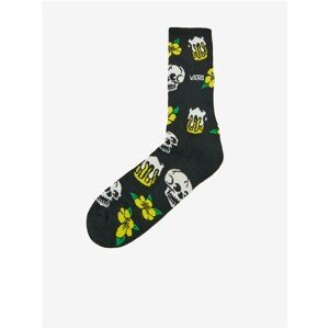 Black Patterned Socks VANS Happy Trails - Men