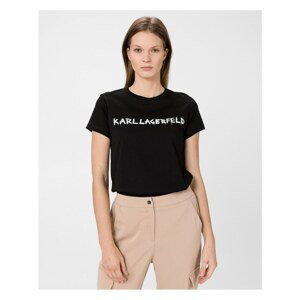 Graffiti Logo T-shirt Karl Lagerfeld - Women
