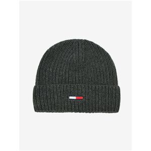 Dark Grey Men's Ribbed Cap Tommy Jeans - Men