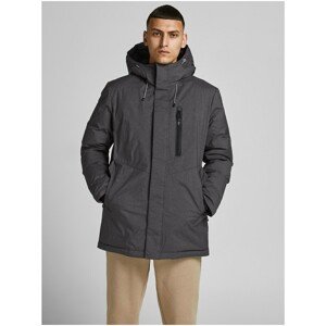 Dark Grey Winter Jacket Jack & Jones Caspar - Men