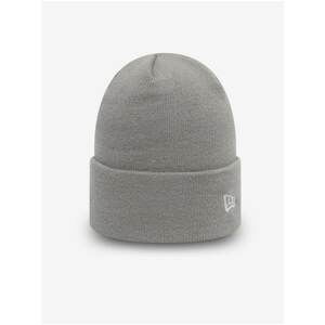 Light Grey Men's Ribbed Winter Hat New Era Essential - Men's