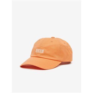 Orange men's cap with VANS inscription - Men