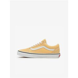 Yellow Sneakers with Suede Details VANS UA Old Skool - Women