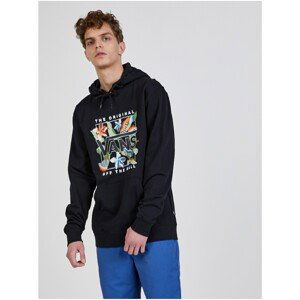 Black Men's Patterned Hoodie VANS - Men