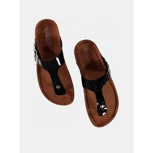 Women's Black Flip Flops Haily ́s - Women