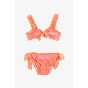Koton Girl's Pink Swimsuit