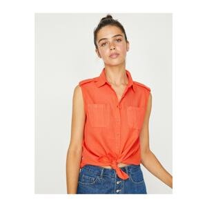 Koton Shirt - Orange - Regular