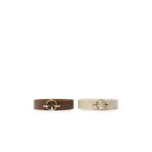 Trendyol Taba-Stone 2-Pack Women's Belt