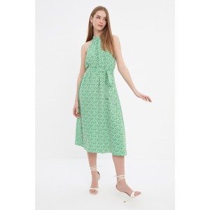 Trendyol Green Belted Dress