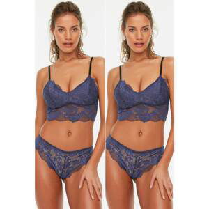 Trendyol Blue 2-Pack Lace Panties