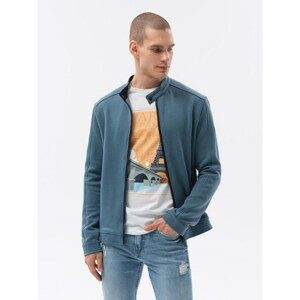 Ombre Clothing Men's zip-up sweatshirt C453