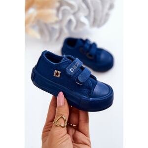 Kids classic sneakers Big Star - dark blue