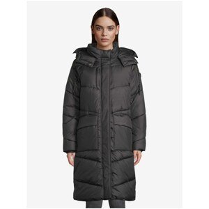 Black Women's Quilted Coat Tom Tailor Denim Arctic Puffer - Women
