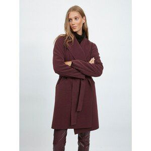 Wine coat VILA Apple - Women