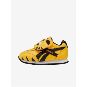 Yellow Girls Patterned Sneakers Reebok Classic Royal Classic Jogge - Unisex