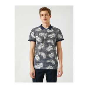 Koton Polo T-shirt - Blue - Regular