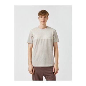Koton Slim Fit Textured T-Shirt
