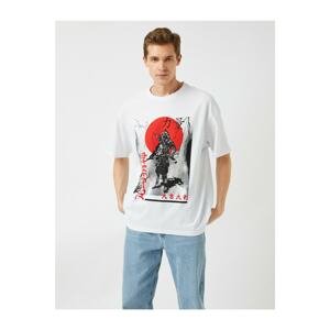 Koton Oversize Samurai Printed T-Shirt