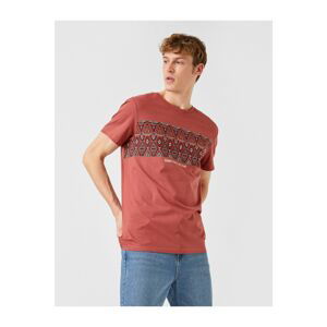 Koton T-Shirt - Brown - Regular