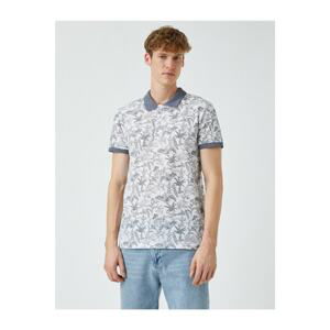 Koton Floral Polo Neck T-Shirt