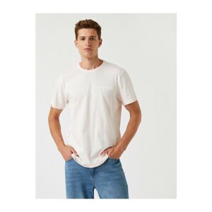 Koton Slogan Printed T-Shirt Cotton