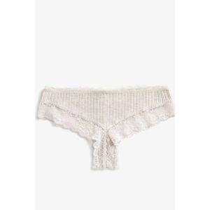 Koton Cotton Low Waist Brazilian Panties