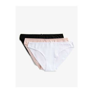 Koton Cotton 3-Piece Basic Briefs