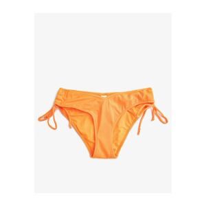 Koton Drawstring Bikini Bottoms with Gathering