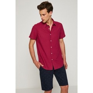 Koton Men's Pink Short Sleeve T-Shirt