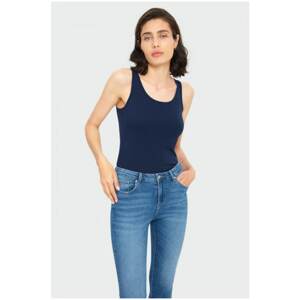 Greenpoint Woman's Top TOP7100029S20 Dark Navy Blue