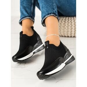 TEXTILE SNEAKERS ON VINCEZA WEDGE