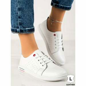 FILIPPO LEATHER WHITE SNEAKERS