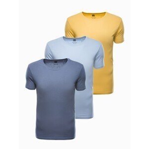 Ombre Clothing Men's plain t-shirt - mix 3