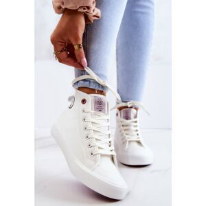 Women's High Sneakers Cross Jeans JJ2R4056C White